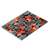 幾何学的パターン28 ノートブック (左側)