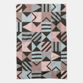 幾何学的パターン29 キッチンタオル (縦)