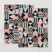 幾何学的パターン29 ポストカード (正面/裏面)