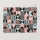 幾何学的パターン29 ポストカード (裏面)