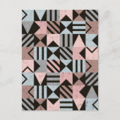 幾何学的パターン29 ポストカード (正面)