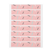 幾何学的パターン30 ラップアラウンドラベル (シート)