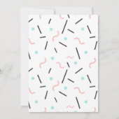 幾何学的パターン32 サンキューカード (裏面)