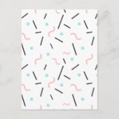 幾何学的パターン32 シーズンポストカード (正面)