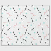 幾何学的パターン32 ラッピングペーパー (フラット)