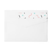 幾何学的パターン32 ラップアラウンドラベル (裏面)