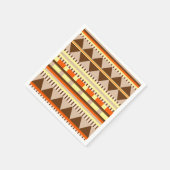 幾何学的パターン スタンダードカクテルナプキン (角)