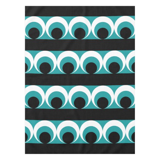 幾何学的パターン テーブルクロス (正面)