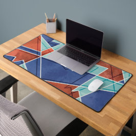 幾何学的パターン デスクマット