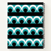 幾何学的パターン ノートブック (裏面)