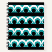 幾何学的パターン ノートブック (正面)