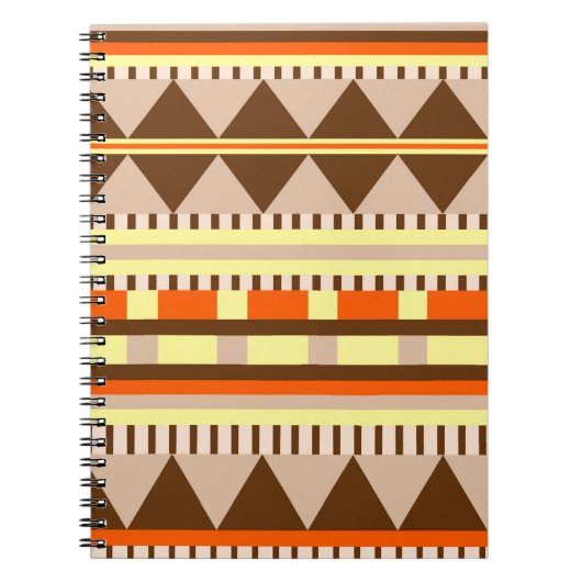幾何学的パターン ノートブック (正面)