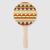 幾何学的パターン ハンドファン (裏面)