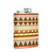 幾何学的パターン フラスク (右)