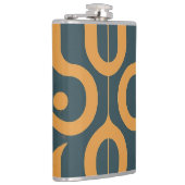 幾何学的パターン フラスク (右)