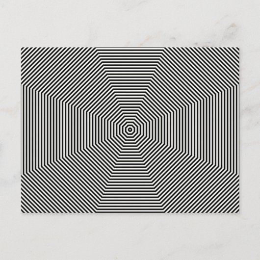 幾何学的パターン ポストカード (正面)