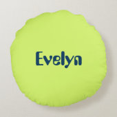 幾何学的パターン ラウンドクッション (裏面)