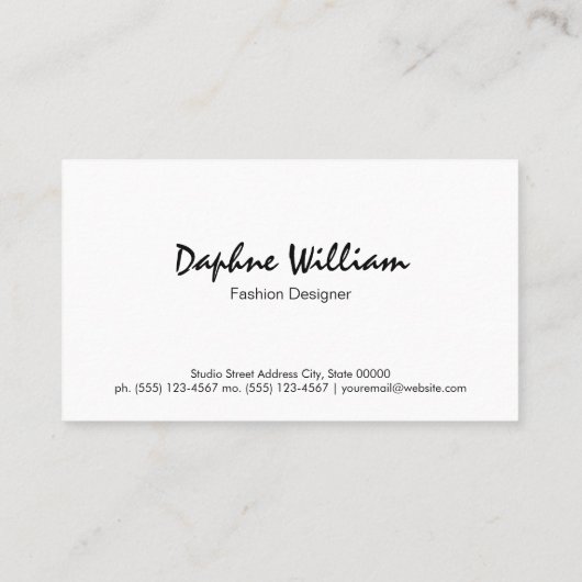 幾何学的パターン 名刺 (裏面)