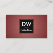 幾何学的パターン 名刺 (正面)