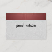 幾何学的パターン 名刺 (正面)