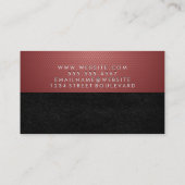 幾何学的パターン 名刺 (裏面)