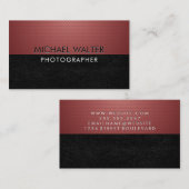 幾何学的パターン 名刺 (正面/裏面)