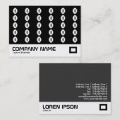 幾何学的パターン 名刺 (正面/裏面)