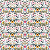 幾何学的パターン 名刺