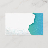 幾何学的パターン 名刺 (裏面)