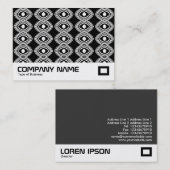 幾何学的パターン 名刺 (正面/裏面)