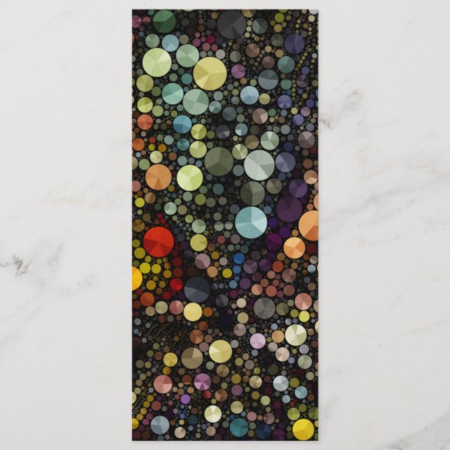 幾何学的パターン 数々の| – 色の円 (正面)