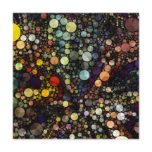 幾何学的パターン 数々の| – 色の円