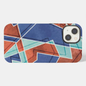 幾何学的パターン iPhoneケース (裏面横)