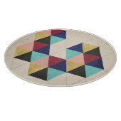 幾何学的パター遊ンIII カッティングボード (角)