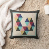 幾何学的パター遊ンIII クッション (ブランケット)