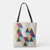 幾何学的パター遊ンIII トートバッグ (裏面)
