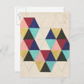 幾何学的パター遊ンIII ポストカード (正面/裏面)