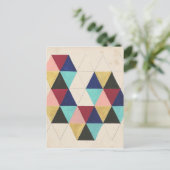 幾何学的パター遊ンIII ポストカード (スタンド正面)