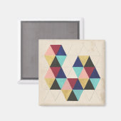 幾何学的パター遊ンIII マグネット (正面/裏面)