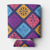 幾何学的パタ数々のーン – カラーフォームクーラーボックス 缶クーラー (裏面)