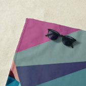 幾何学的ピエロ ビーチタオル (インサイチュ)