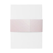 幾何学的ピンクの金ゴールド結婚ギャツビー 招待状ベリーバンド (裏面例)