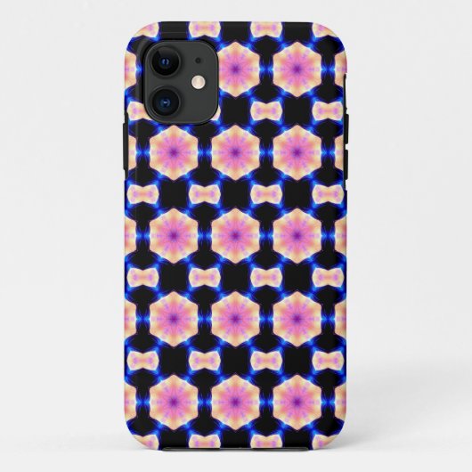幾何学的ピンクガーリーケース Case-Mate iPhoneケース (裏面)