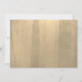 幾何学的ピンク&金ゴールドバルミツワー サンキューカード (裏面)