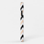 幾何学的フェイクグリッター山形パターン Case-Mate iPhoneケース (裏面/右)