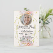 幾何学的フレームフローラ除・売却パーティー 招待状 (スタンド正面)