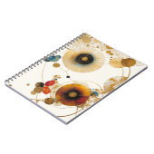 幾何学的フローラ ノートブック (左側)