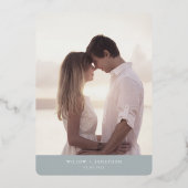 幾何学的フ縁どロイル招待状 箔招待状 (裏面)