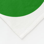 幾何学的ブラハウスタイポグラフィ フリースブランケット (角)