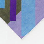 幾何学的ブラハウス フリースブランケット (角)